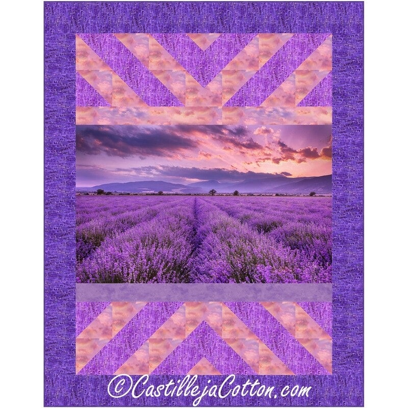 Lavender Fields Downloadable Pattern