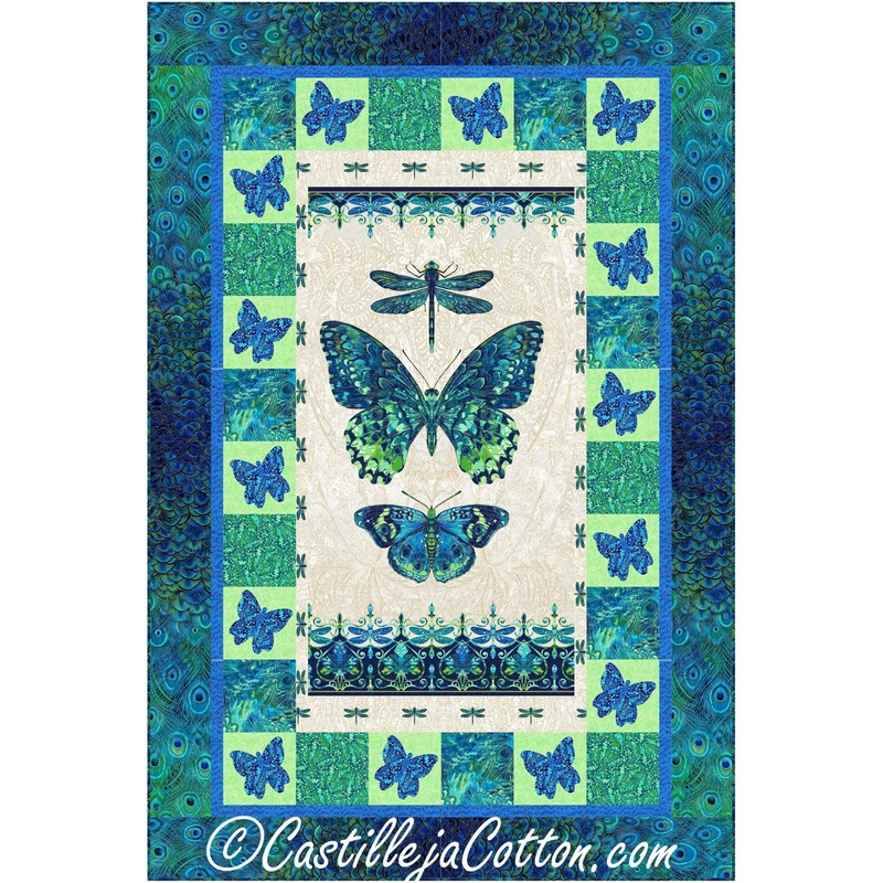 Luminous Butterflies Downloadable Pattern