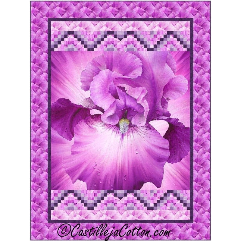 Lush Orchid Downloadable Pattern
