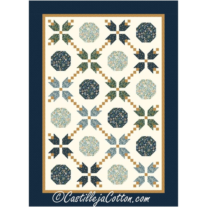 Luxembourg Floral Downloadable Pattern