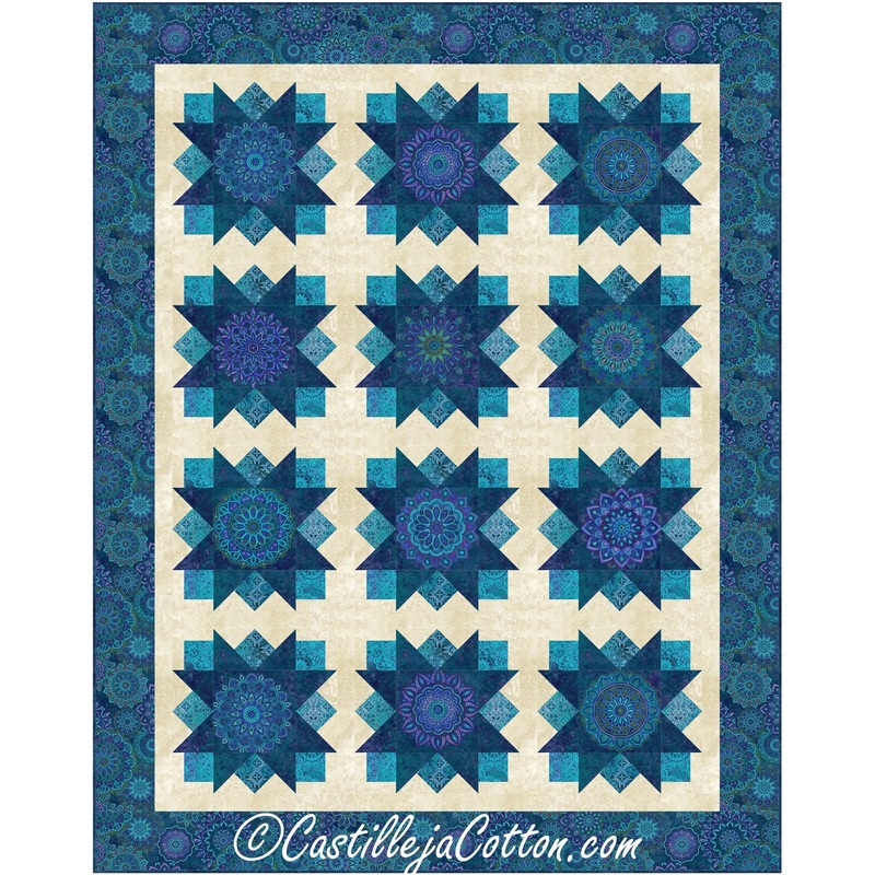 Medallion Stars Downloadable Pattern