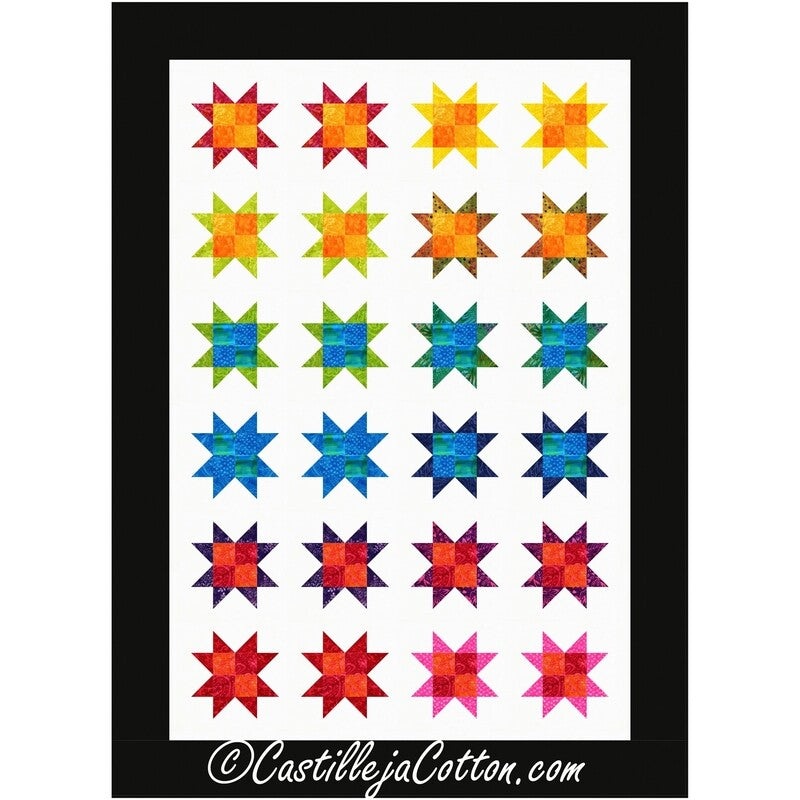 Playful Stars Downloadable Pattern