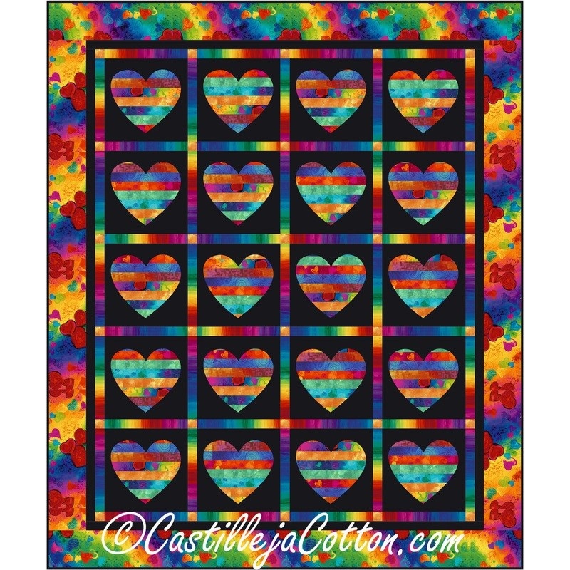 Radiant Heart Lap 1 Downloadable Pattern