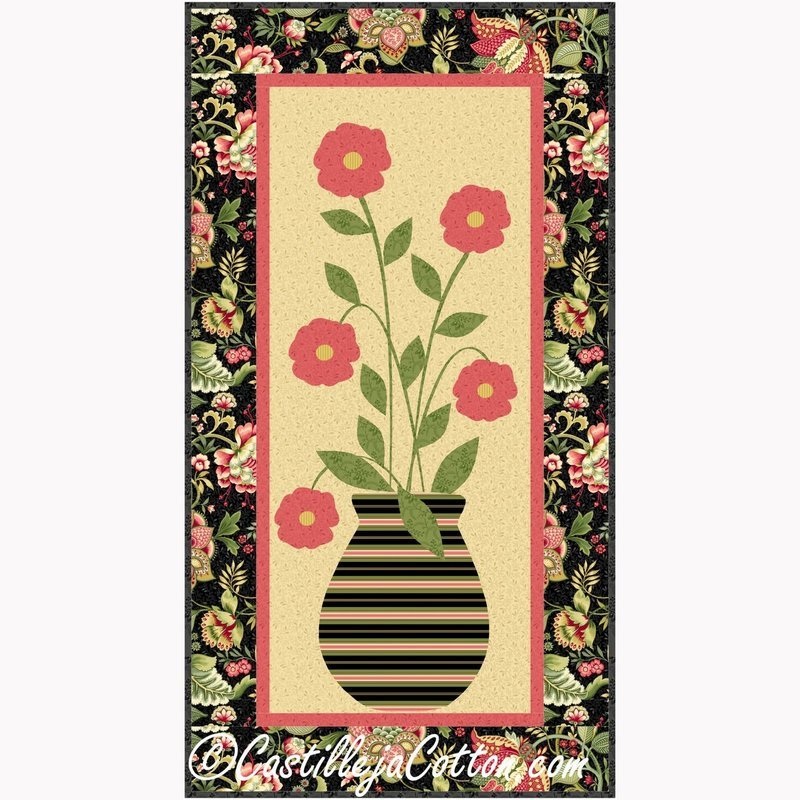 Roses and Vase Downloadable Pattern
