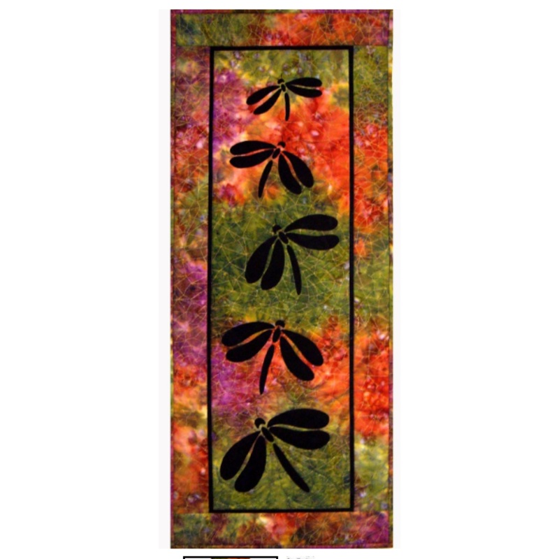 Silhouette Dragonflies Downloadable Pattern