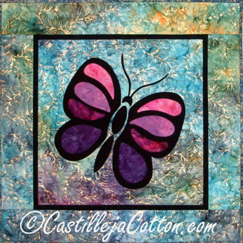 Stained Glass Butterfly Downloadable Pattern