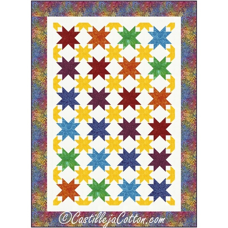 Starry Stars Downloadable Pattern