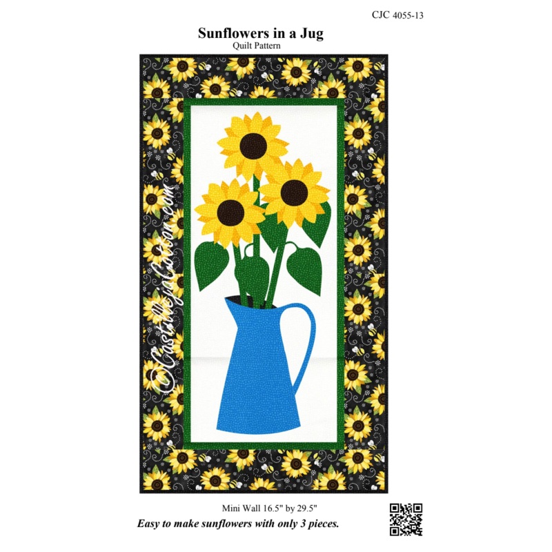 Sunflowers in a Jug Downloadable Pattern