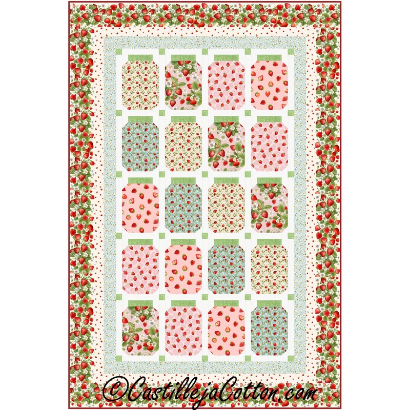 Berry Sweet Jars Downloadable Pattern