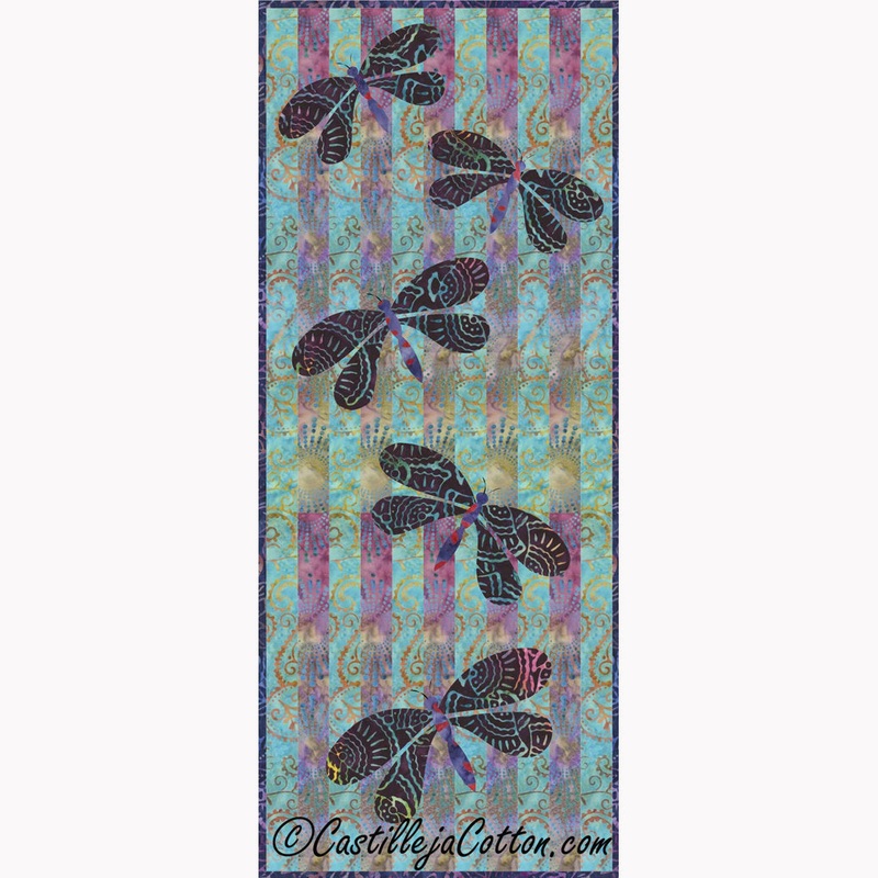 Dragonflies Flitting About Downloadable Pattern
