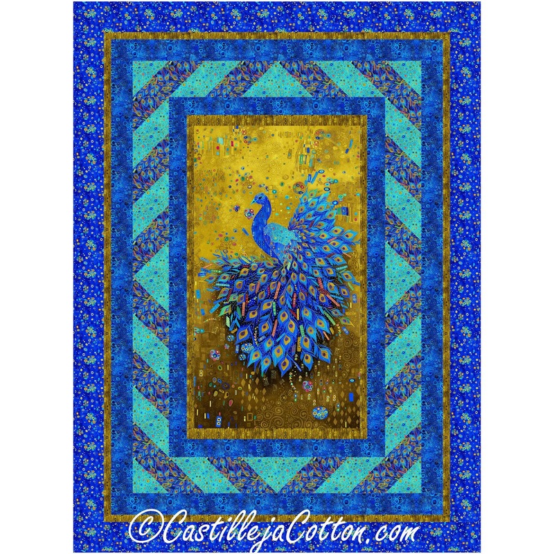 Gilded Peacock Downloadable Pattern