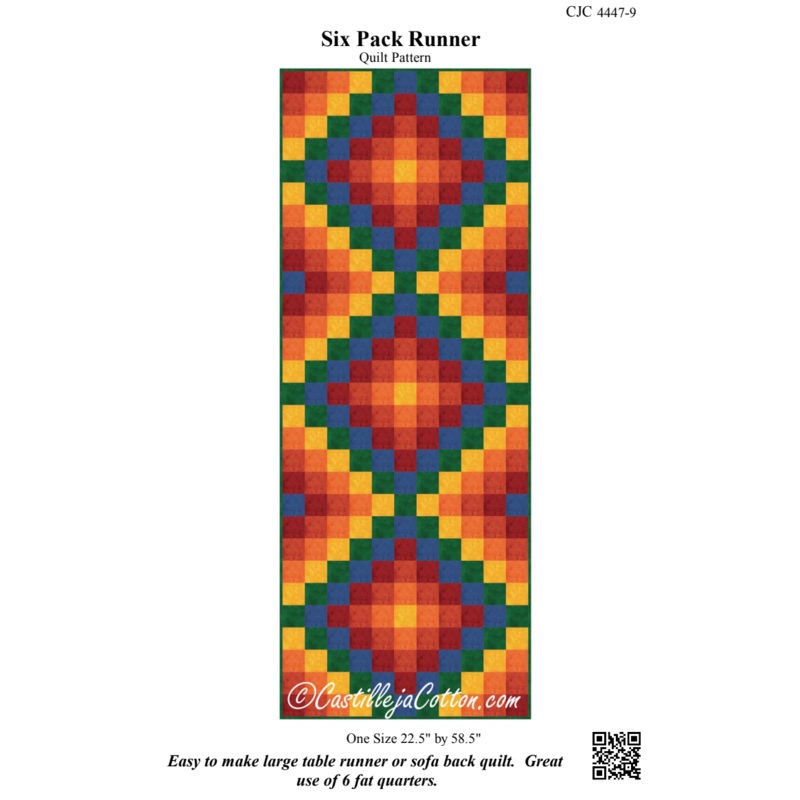 Six Pack Trip Runner 1 Downloadable Pattern