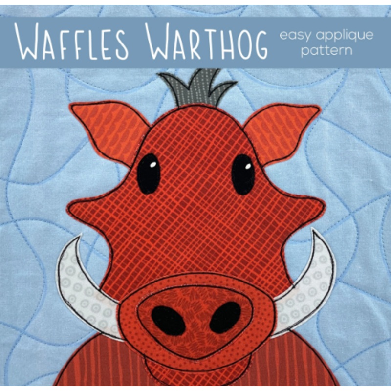 Waffles Warthog Downloadable Pattern