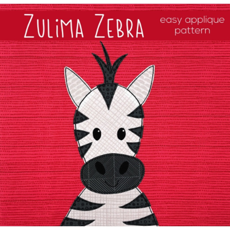 Zulima Zebra Downloadable Pattern