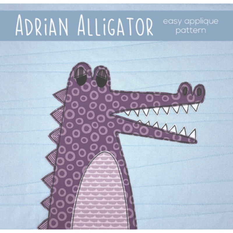 Adrian Alligator - Casey Crocodile Downloadable Pattern