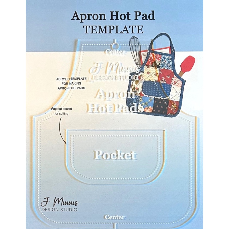 Apron Hot Pads Template