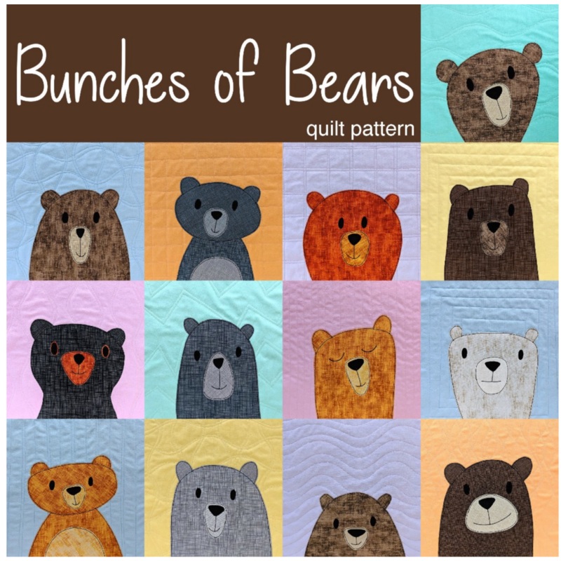 Bunches of Bears Downloadable Pattern