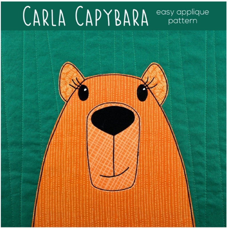 Carla Capybara Downloadable Pattern