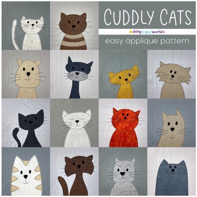Cuddly Cats Downloadable Pattern