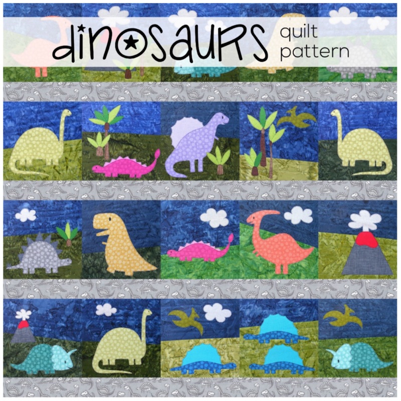 Dinosaurs Downloadable Pattern
