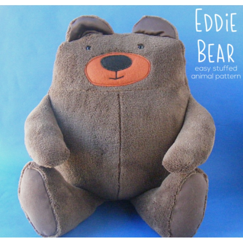 Eddie Bear Downloadable Pattern