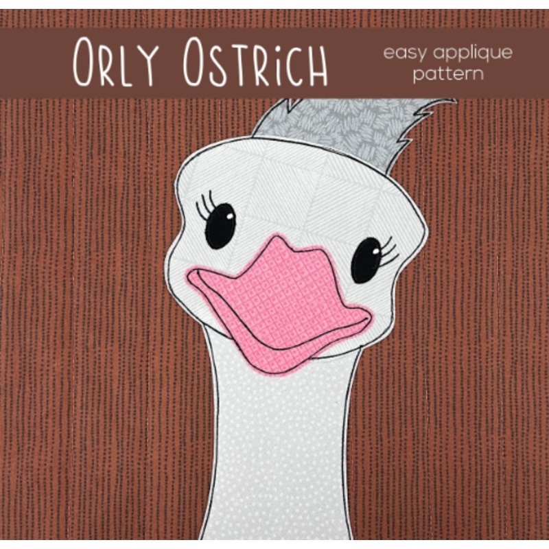 Emu Ostrich Downloadable Pattern