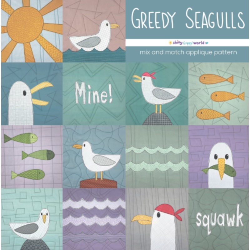 Greedy Seagulls Downloadable Pattern