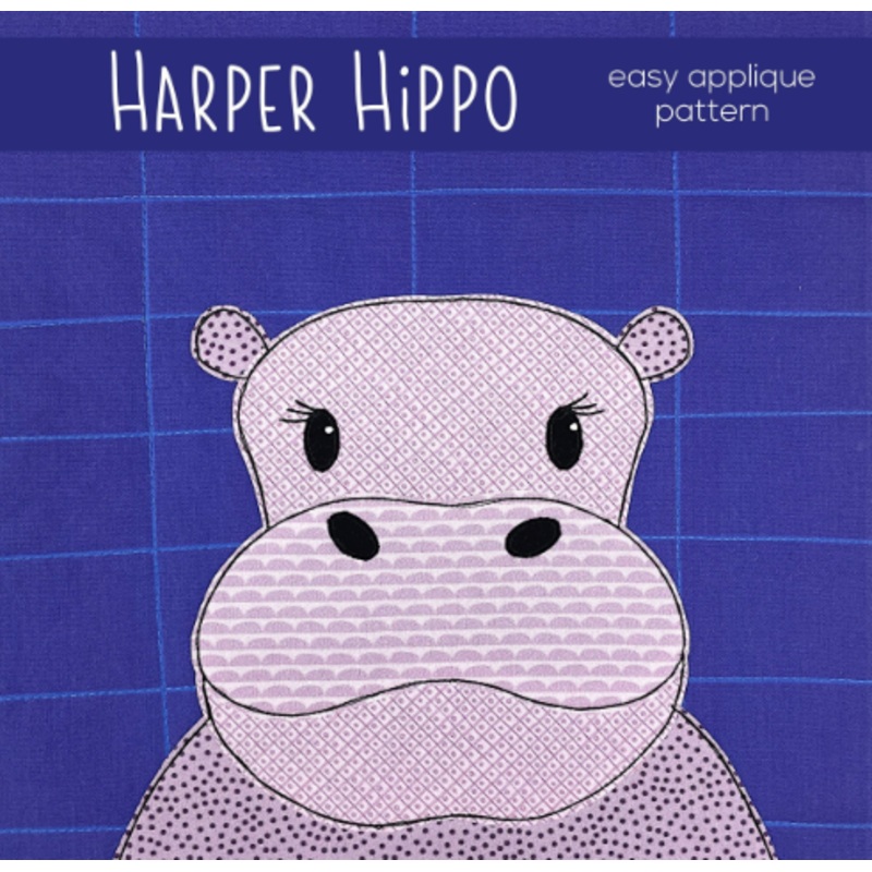 Harper Hippo Downloadable Pattern