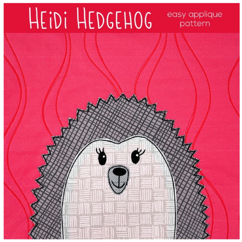 Heidi Hedgehog Downloadable Pattern