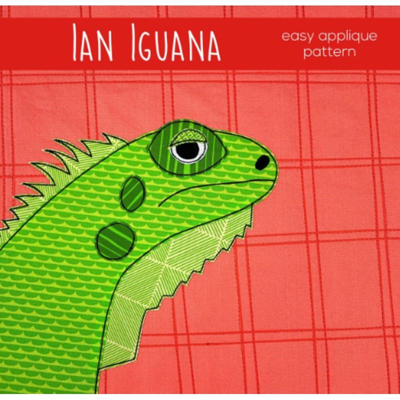 Ian Iguana Downloadable Pattern
