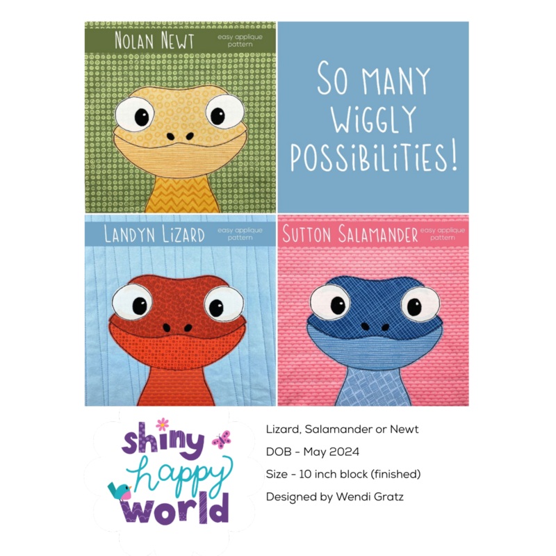 Lizard Salamander Newt Downloadable Pattern