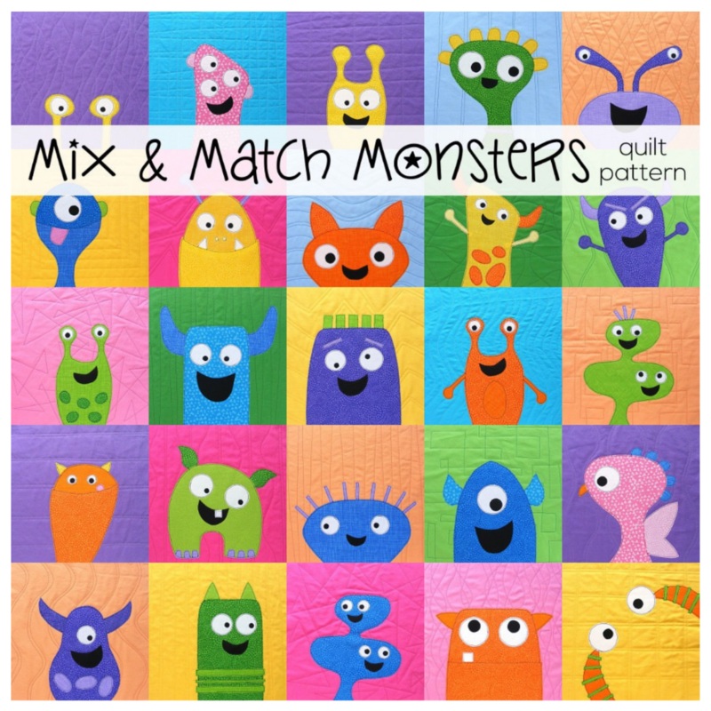 Mix and Match Monsters Downloadable Pattern
