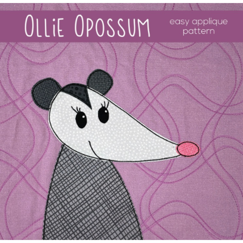 Ollie Opossum Downloadable Pattern