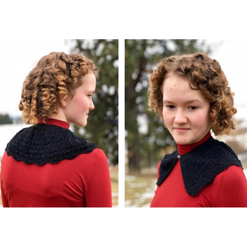Eyelet Collar Downloadable Pattern