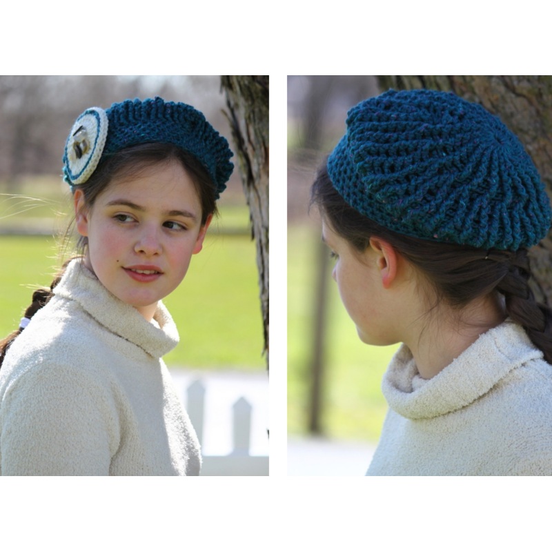Lattice Slouch Hat Downloadable Pattern