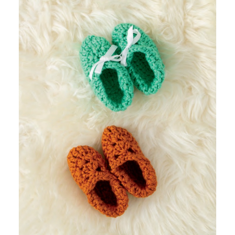 Marigold Baby Booties Downloadable Pattern