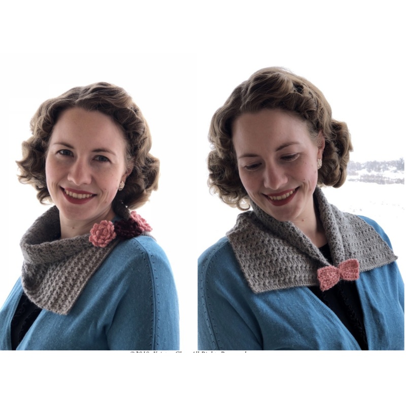 Pin-up Neckwarmer Downloadable Pattern