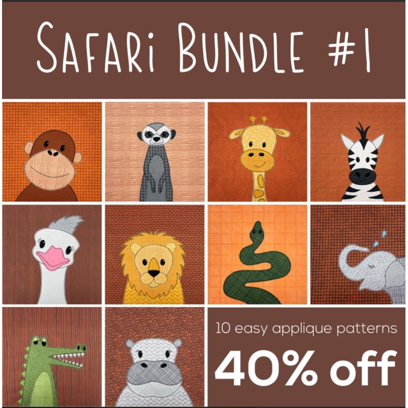 Safari Bundle #1 Downloadable Pattern
