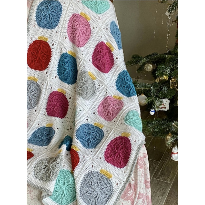 Starbright Ornament Afghan Downloadable Pattern