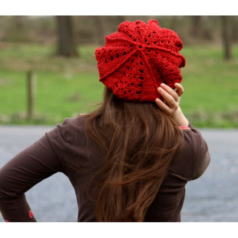 Stars & Wedges Tam Downloadable Pattern