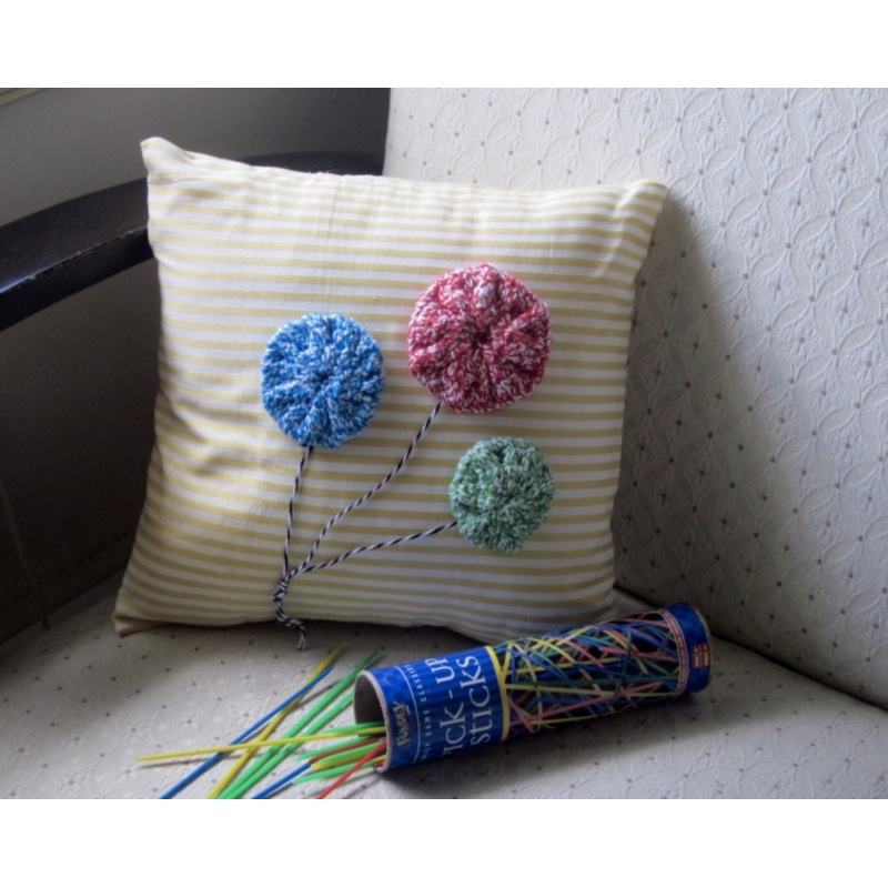 Whimsy Balloon Pillow Appliques Downloadable Pattern