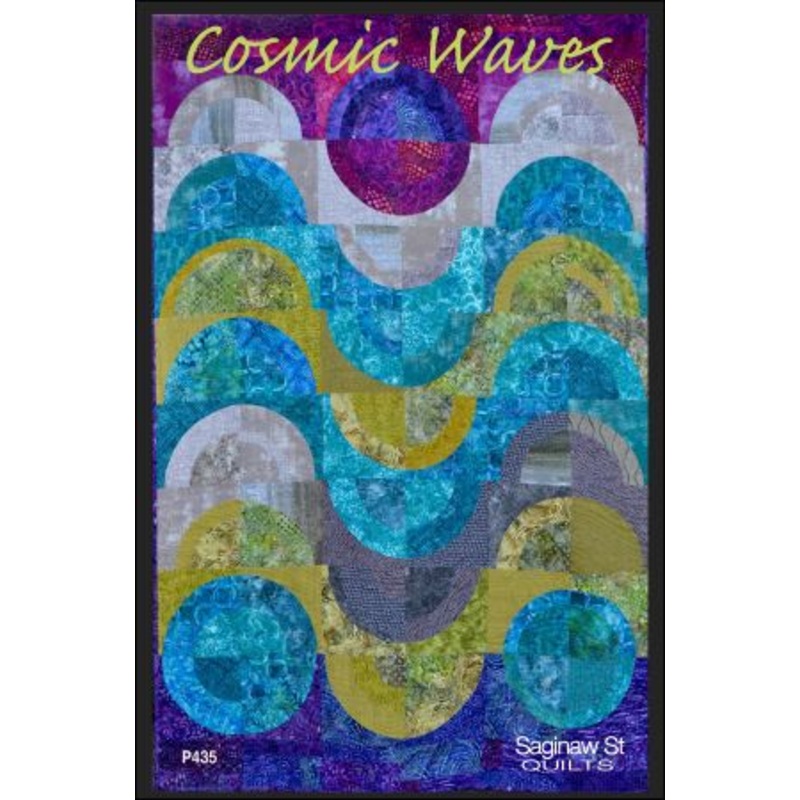 Cosmic Waves Quilt Pattern