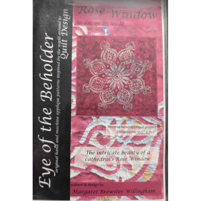 Rose Window Quilt Pattern