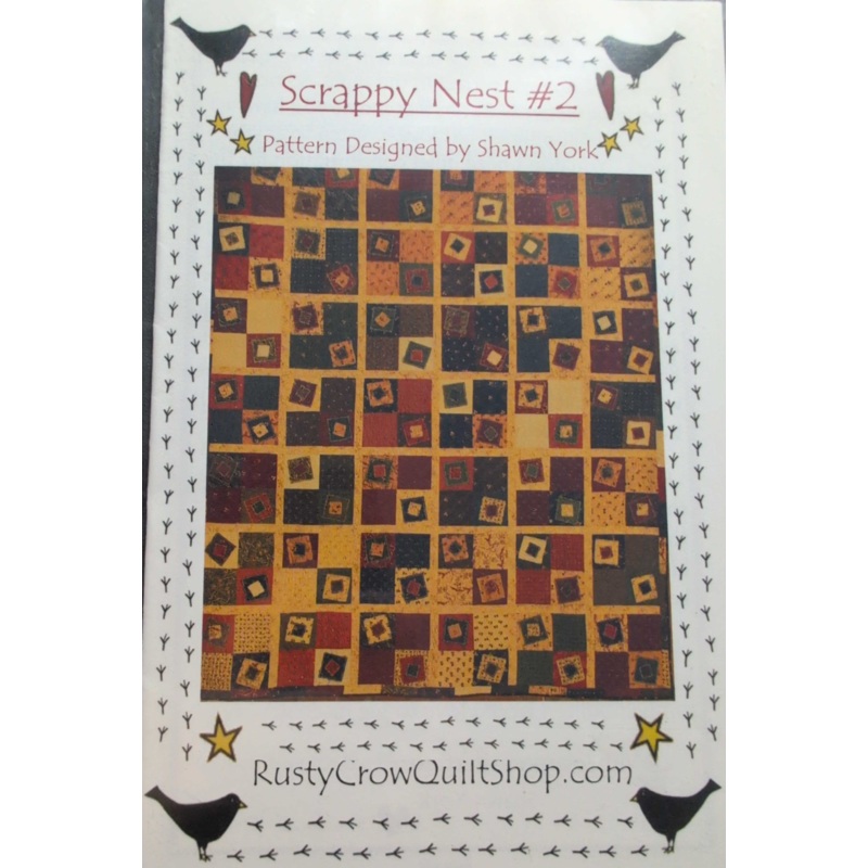 Scrappy Nest #2 Quilt Pattern