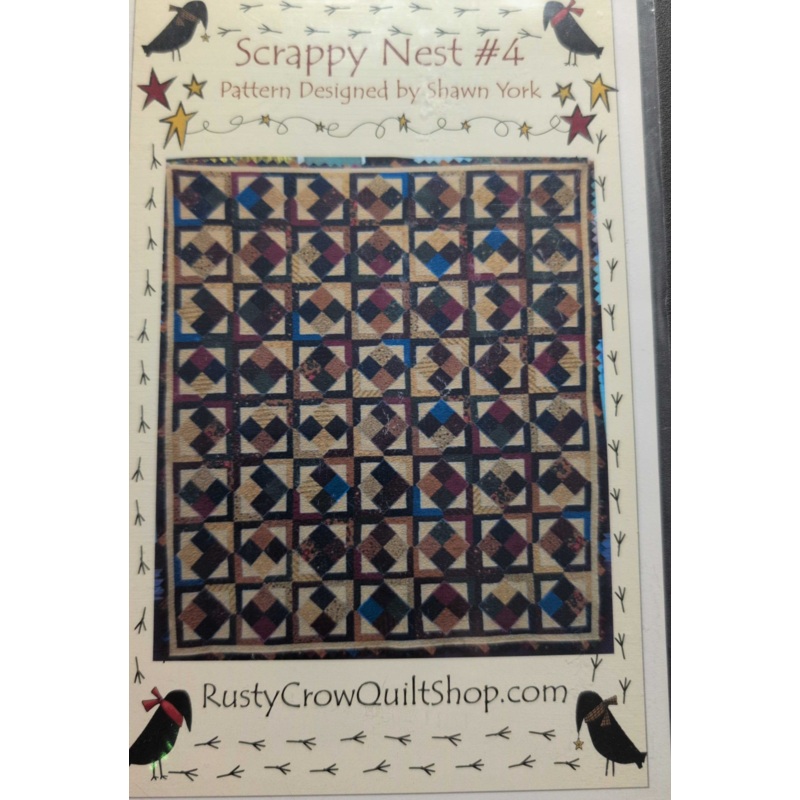 Scrappy Nest #4 Quilt Pattern