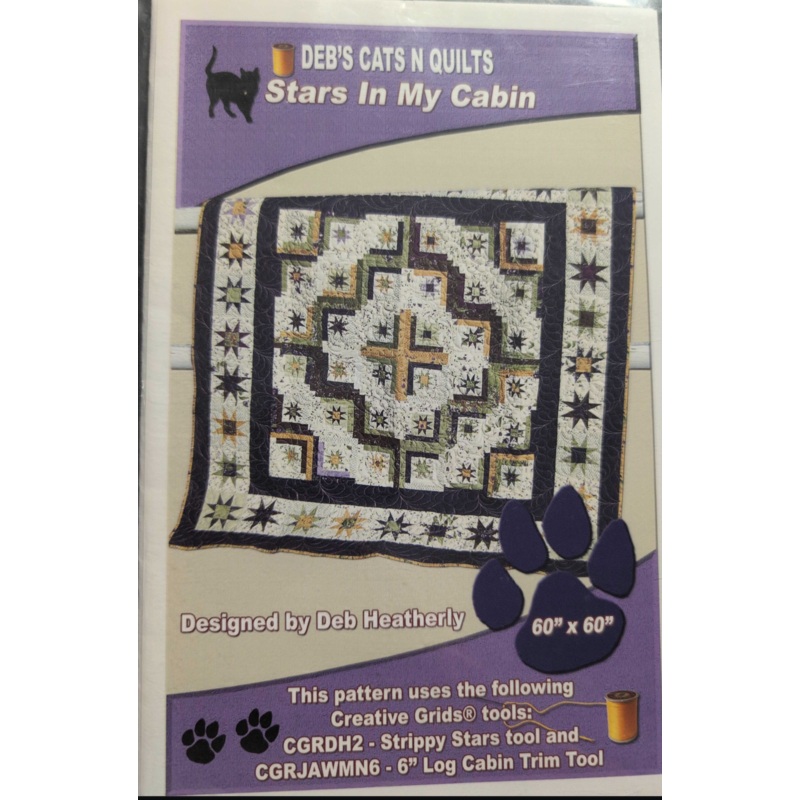 Stars In My Cabin Quilt Pattern