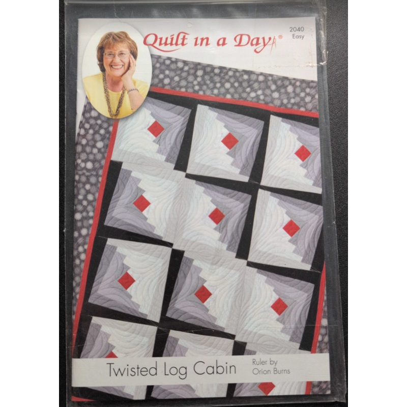 Twisted Log Cabin Quilt Pattern