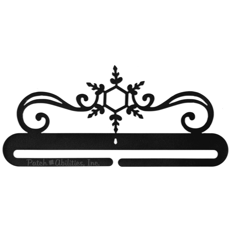 12in Snowflake Swirls hanger