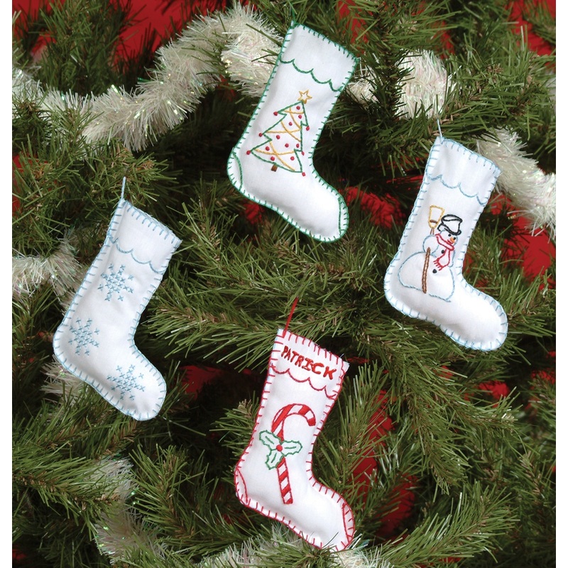 Stockings Christmas Ornament Pattern