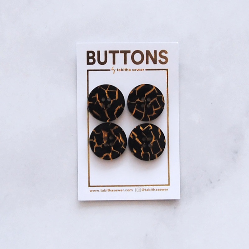 Vintage Black Pearl Circle